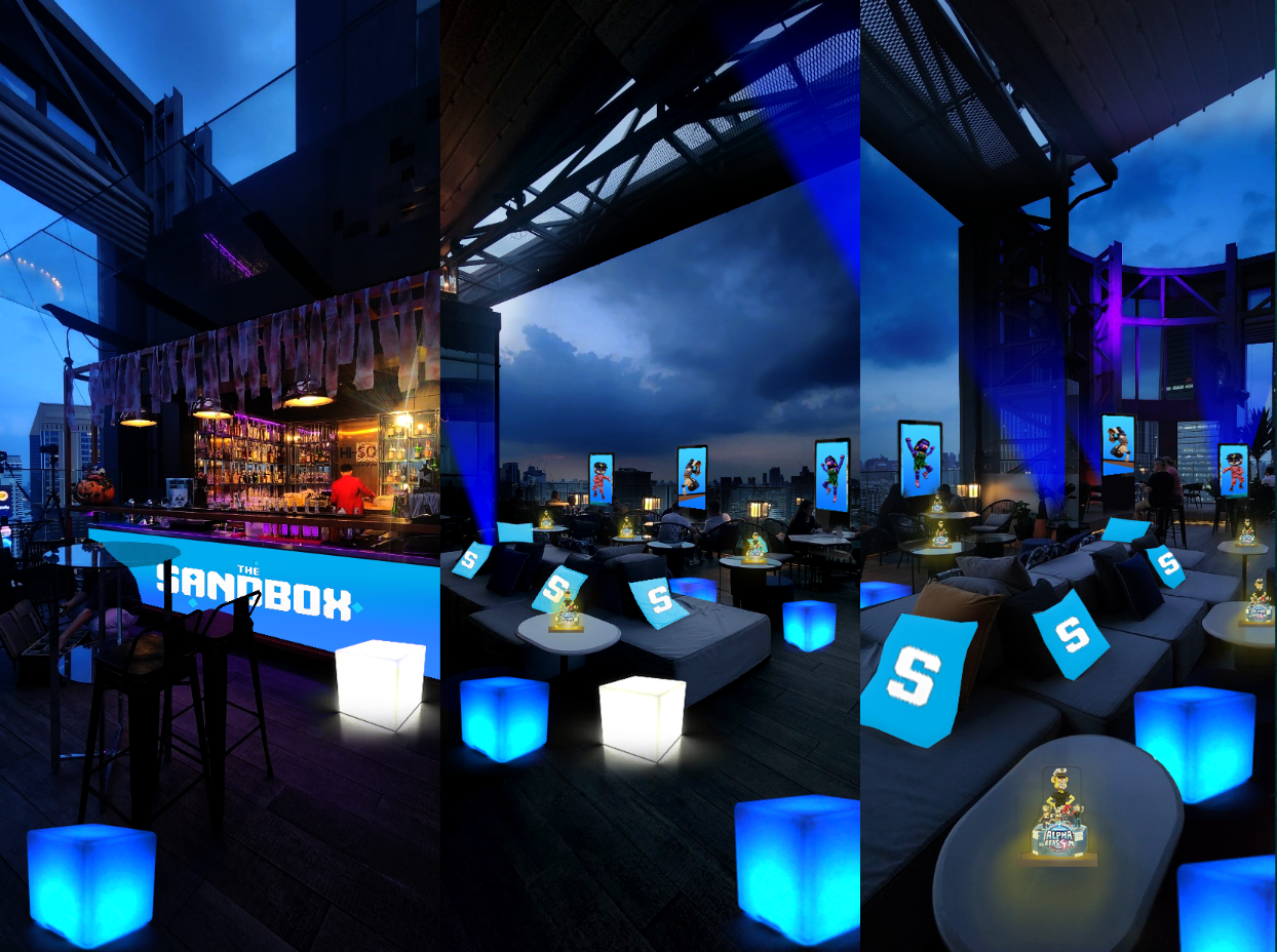 The Sandbox Private Event — Immersive Booth Installation & Partnership Experience